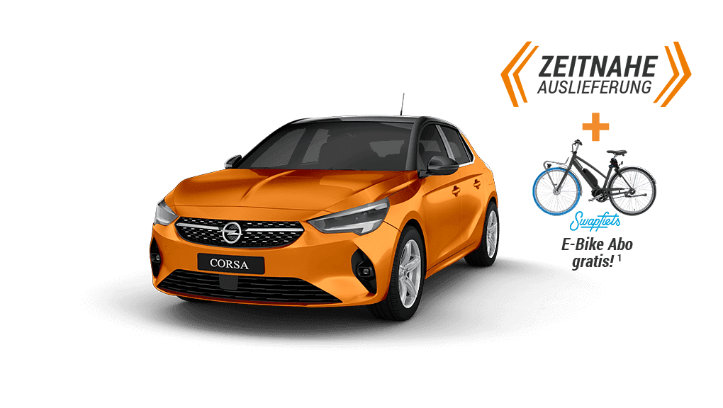 Opel Corsa inkl. E-Bike Abo