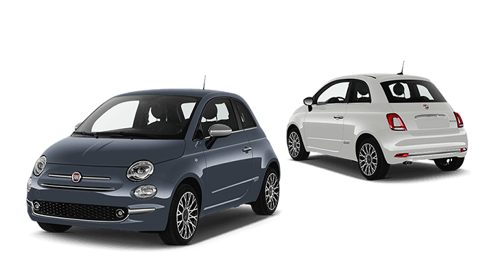 Fiat 500 in weiß oder grau bei Sixt Neuwagen sichern