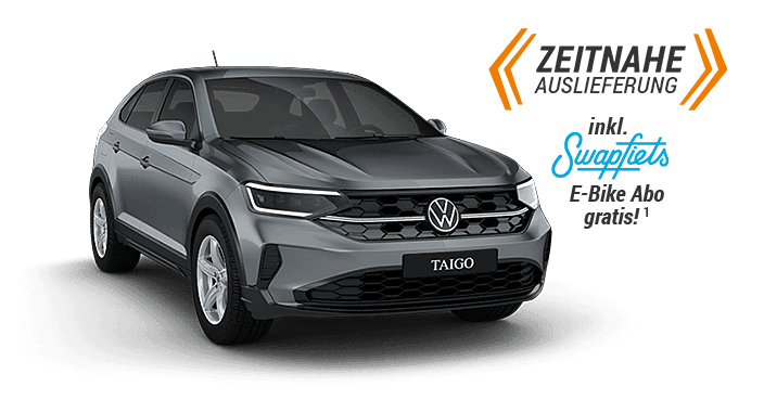 VW Taigo inkl. E-Bike Abo sichern