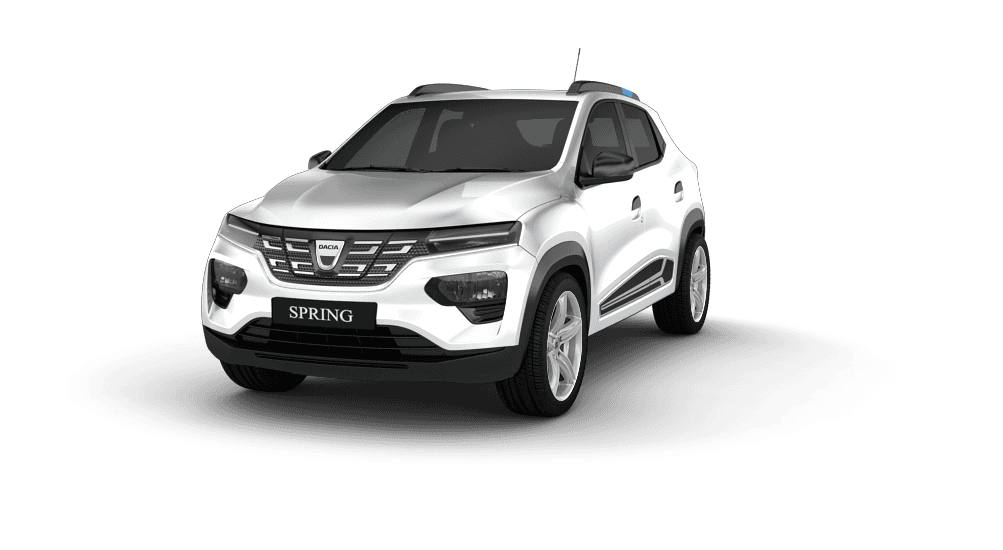 Dacia Spring Front weiss