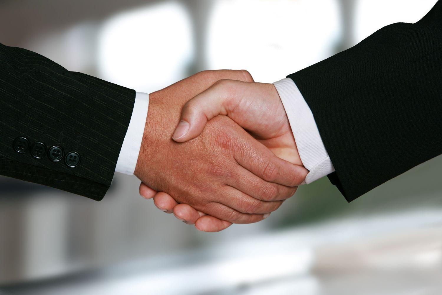 Handshake Deal Business Purchase