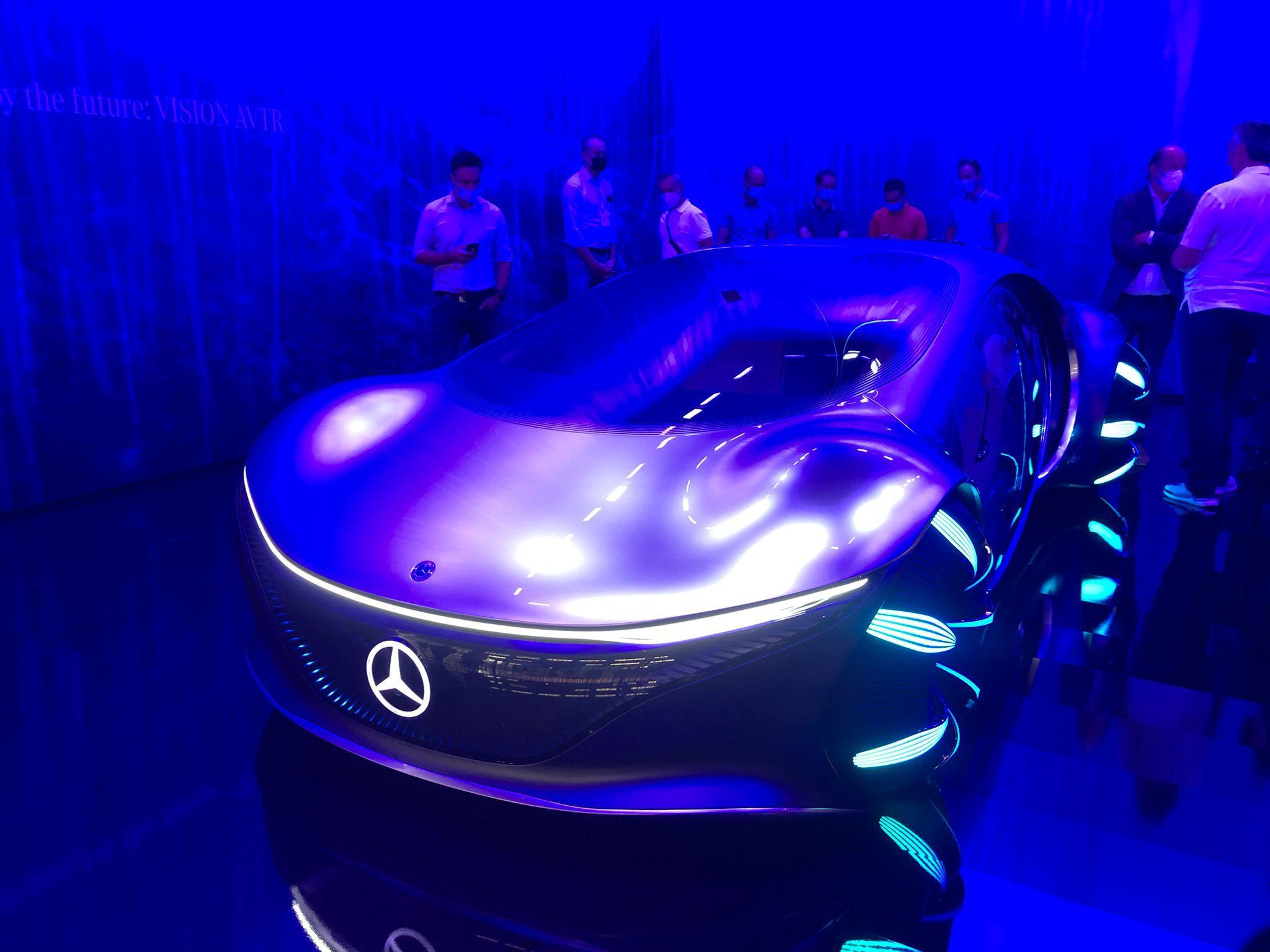 Conceptcar von Mercedes Benz auf der IAA