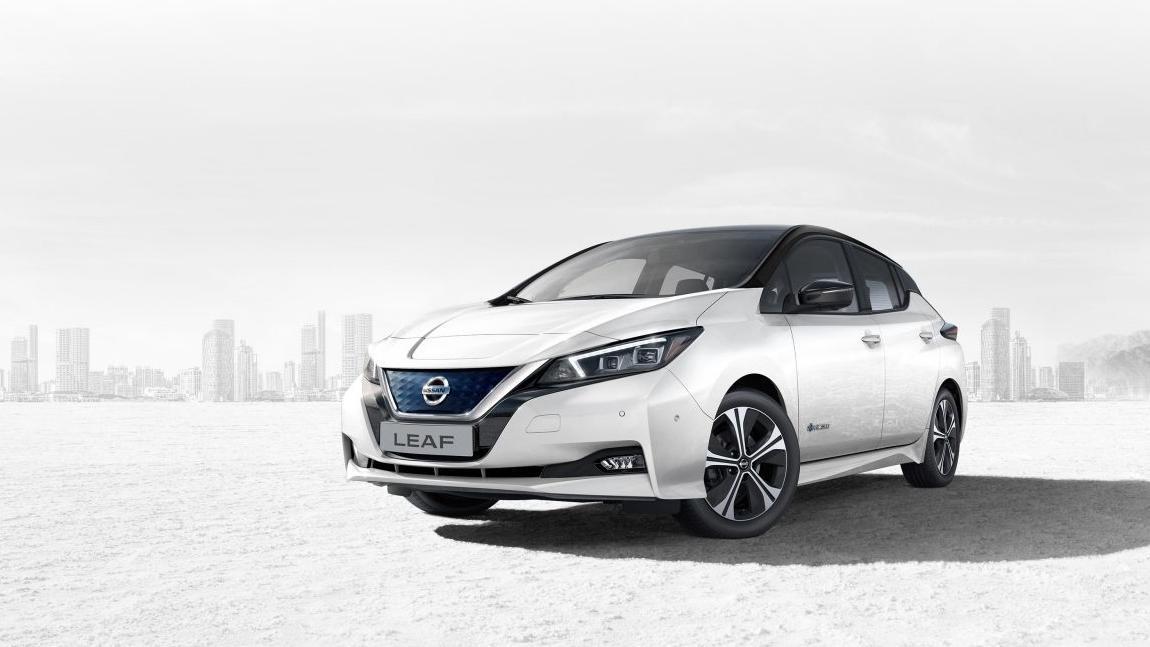 Nissan-Leaf-elektroauto-weiß